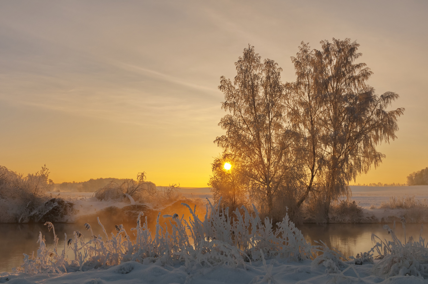 Бабаевский зимнее утро