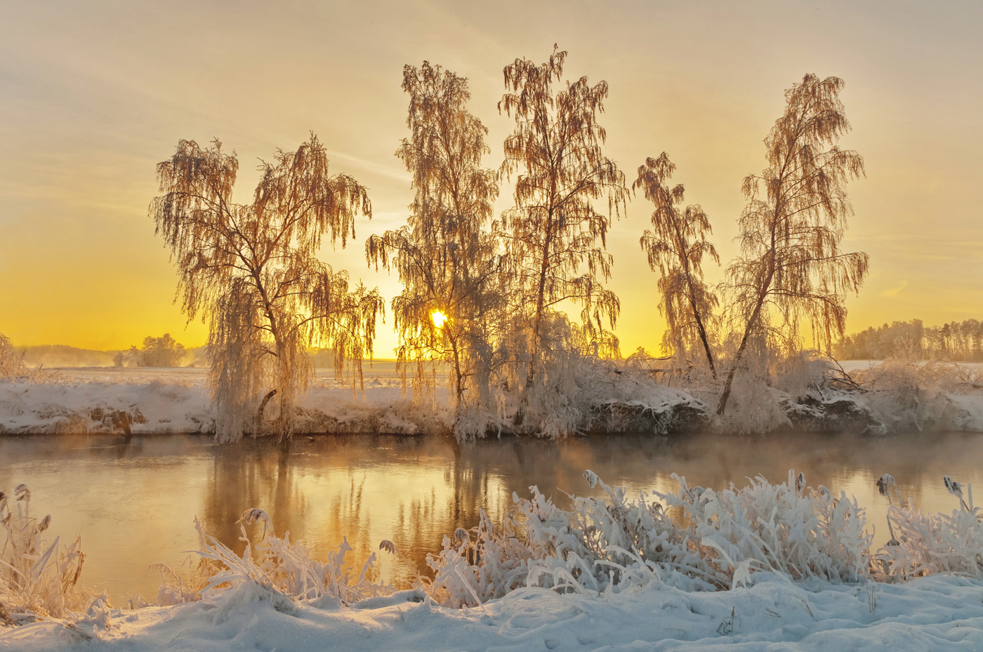 Украинское зимнее утро