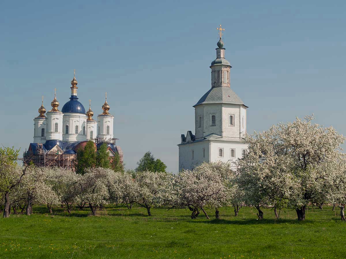 Свенский монастырь картина