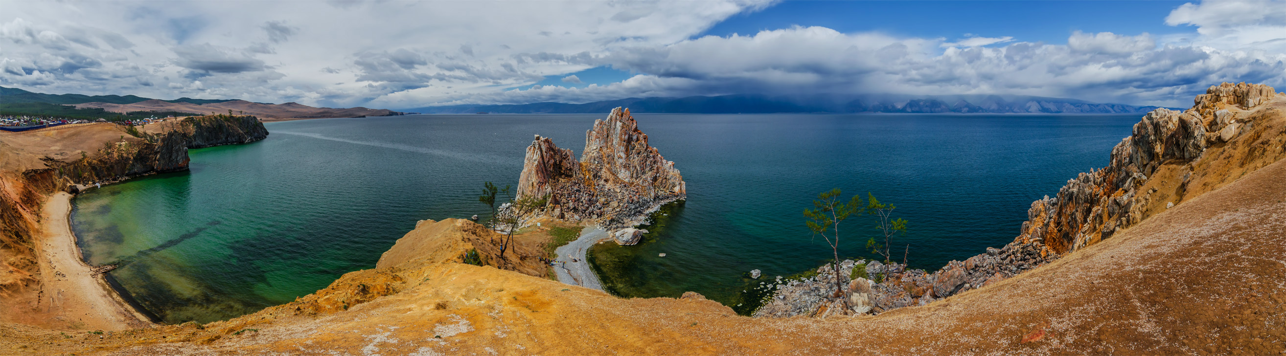 Озеро Байкал панорама