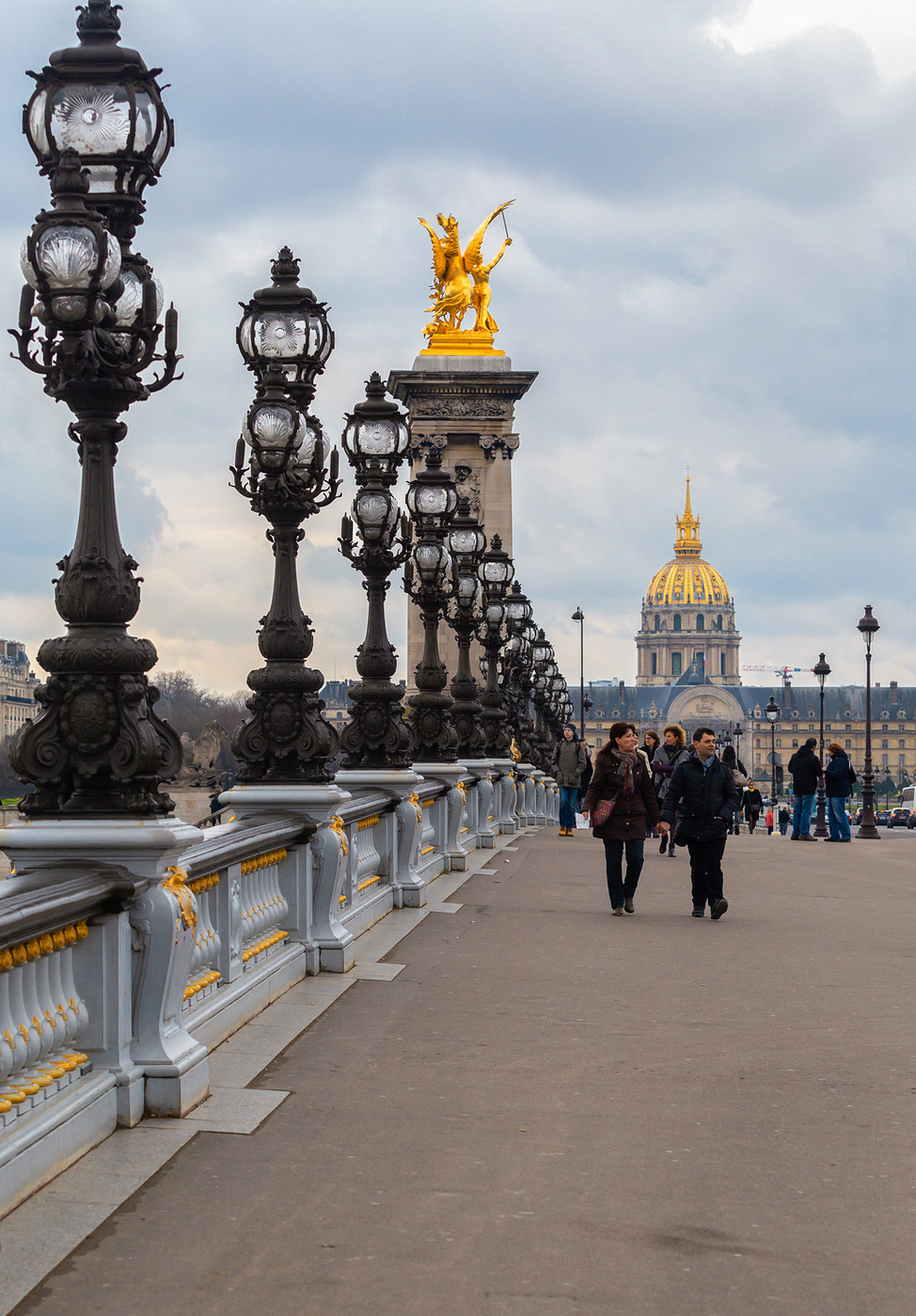 париж мост александра третьего