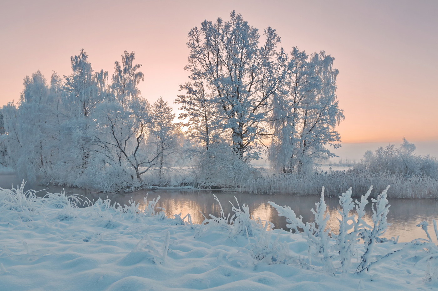 Красивая зима авторское фото