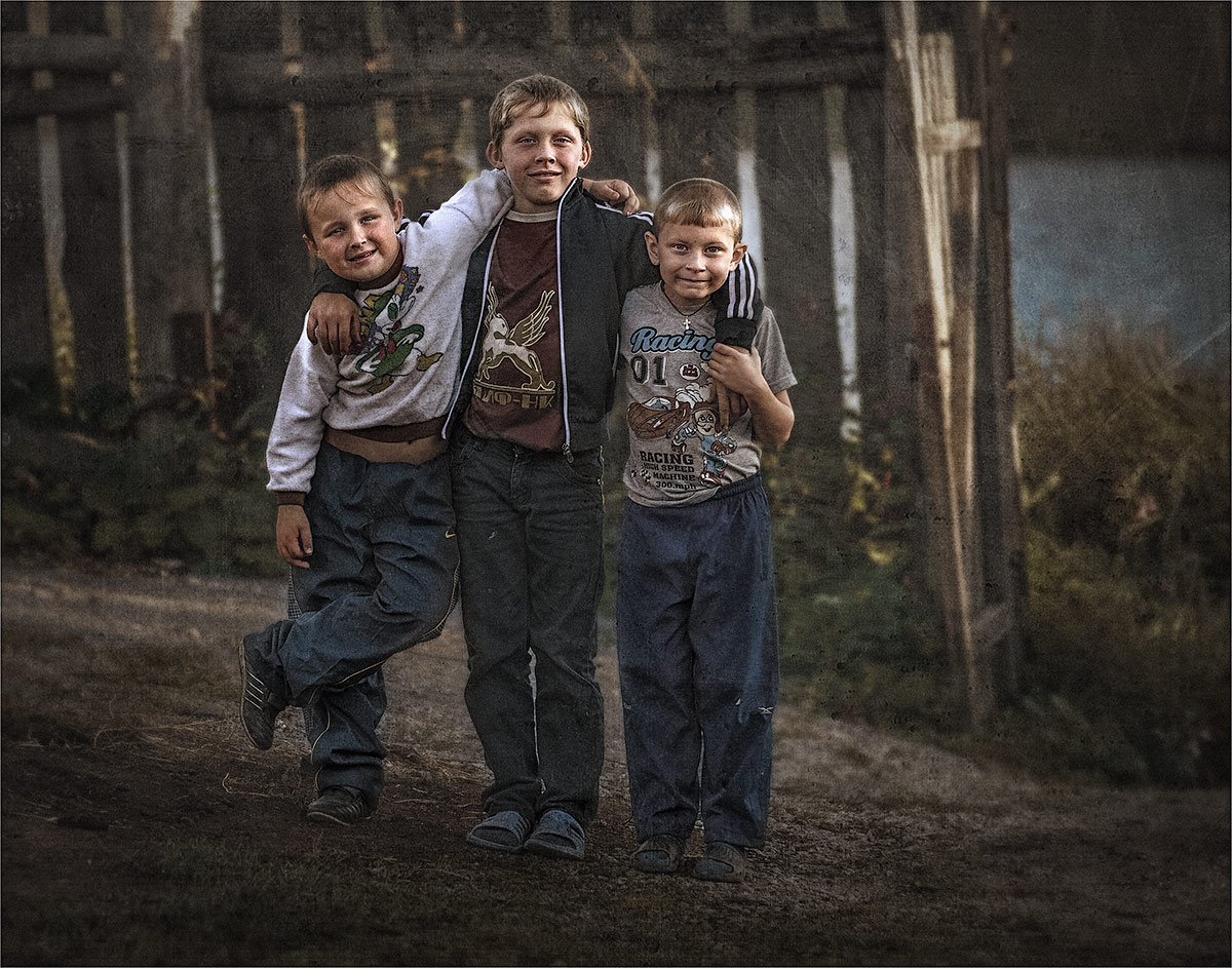 Фото пацанов в деревне