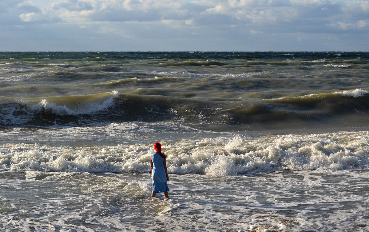 Волны на Балтийском море
