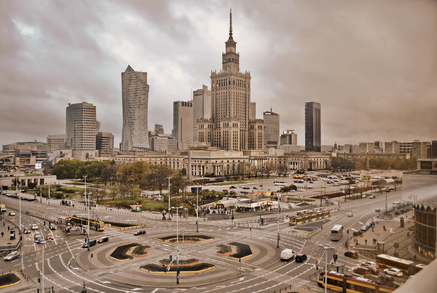 Архитектура варшавы фото