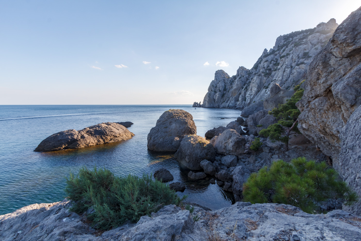 Новый свет Крым скалы