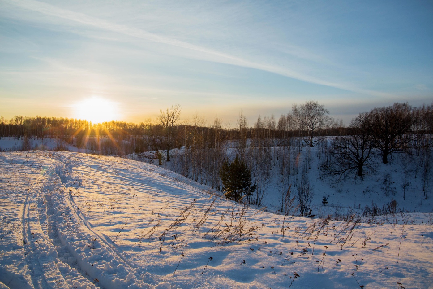 Природа Татарстана зима