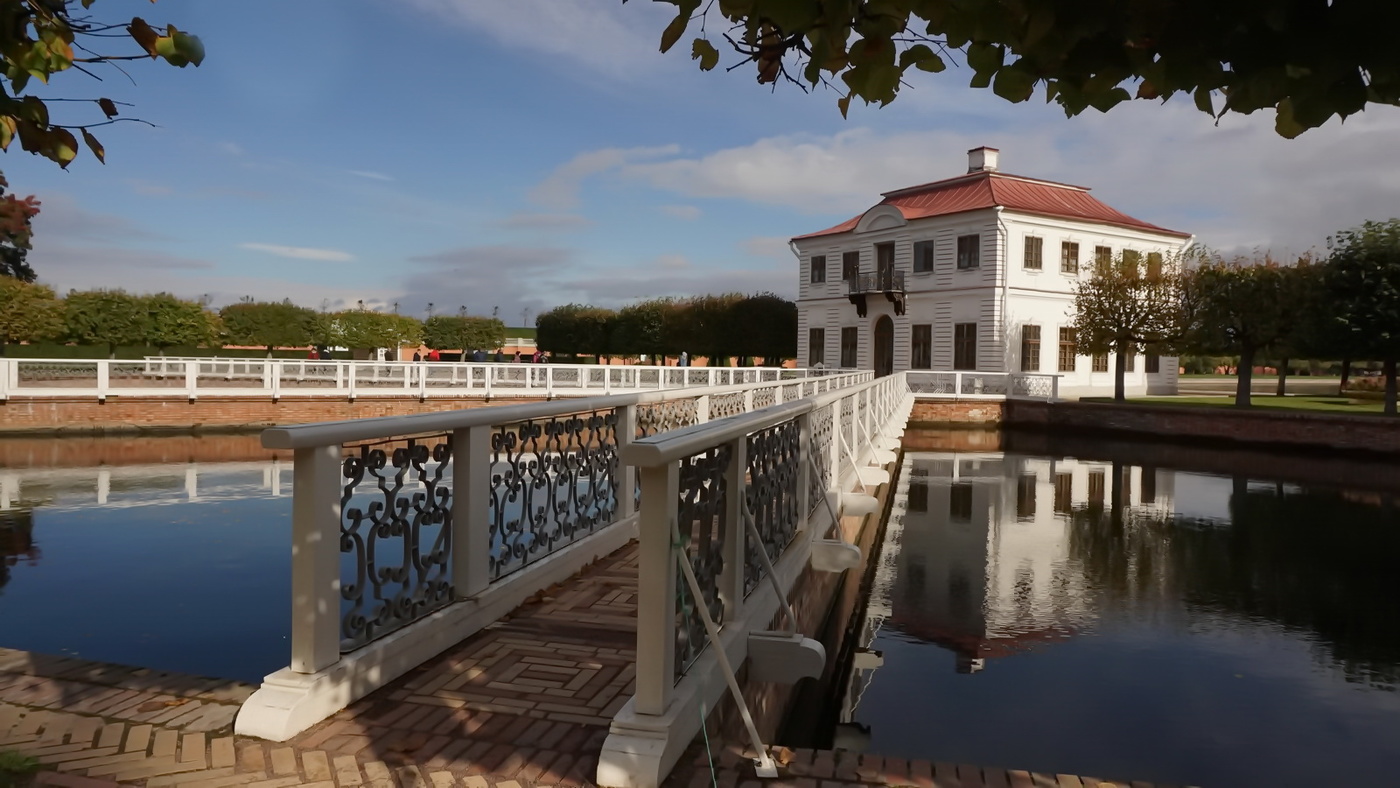 Дворец Марли в Петергофе, Санкт-Петербург.