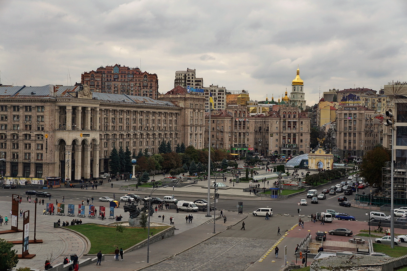 Фото крещатика в киеве