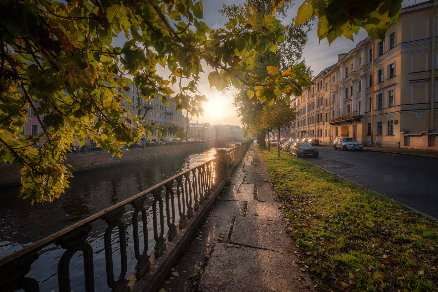 Солнце санкт петербурге