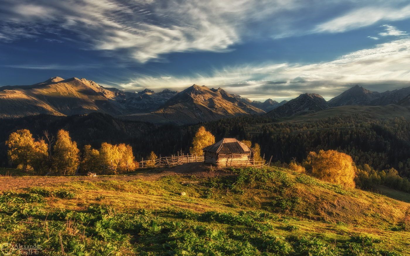 Перевал Пхия панорама