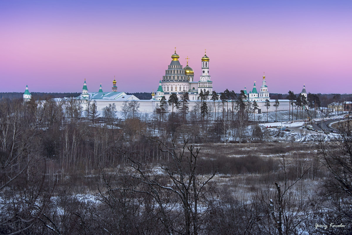 Новоиерусалимский монастырь зимой