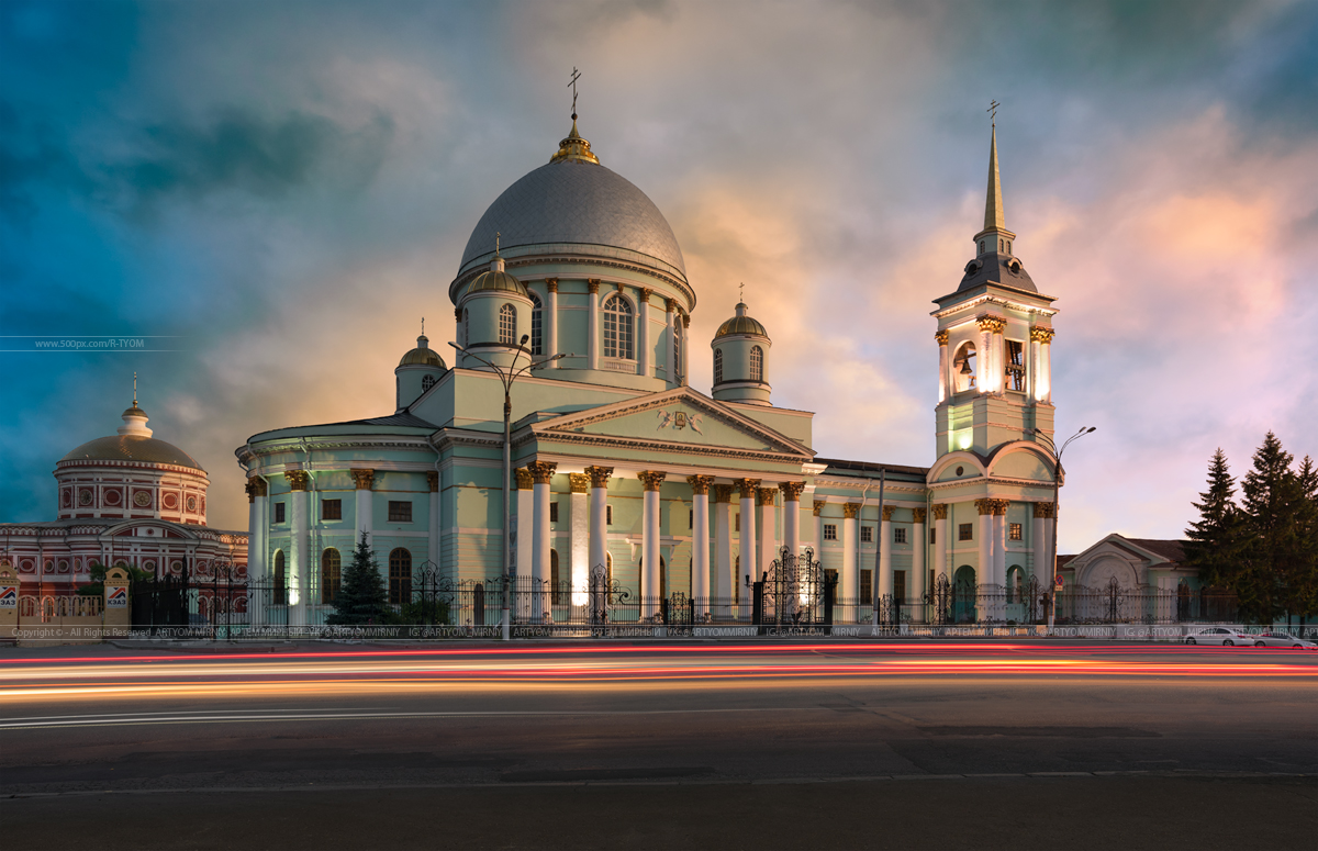 Кафедральный Знаменский собор города Курска
