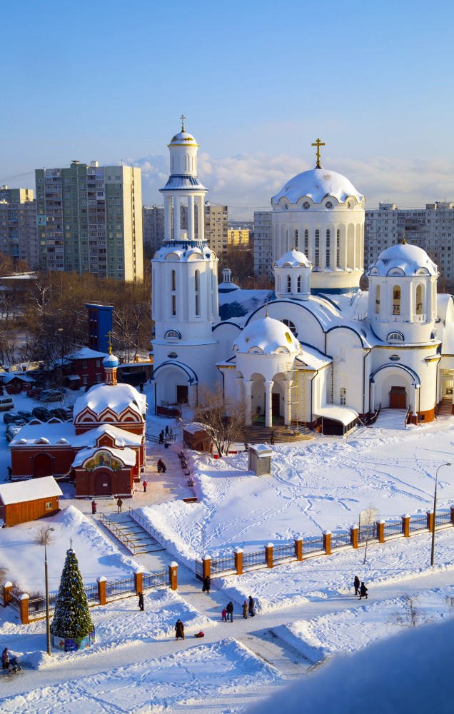 Вознесенский собор зима