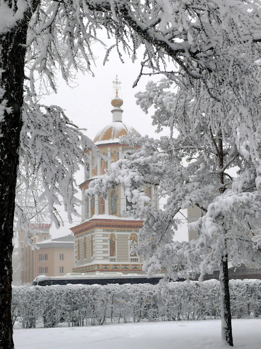 Иркутск зима фото