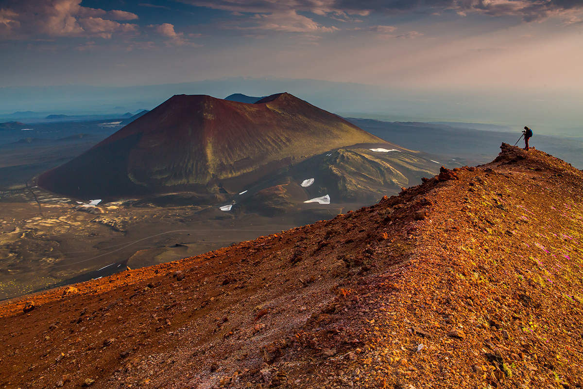 Алаид вулкан фото