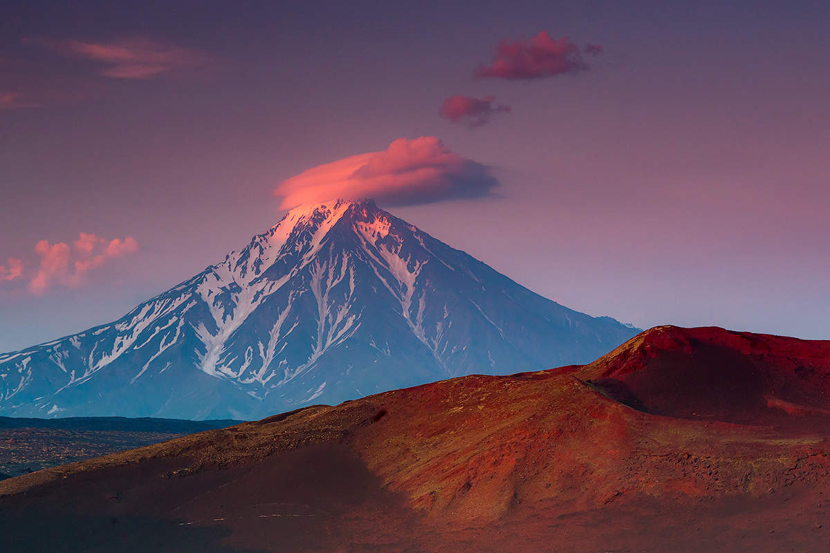 Уснувший вулкан фото