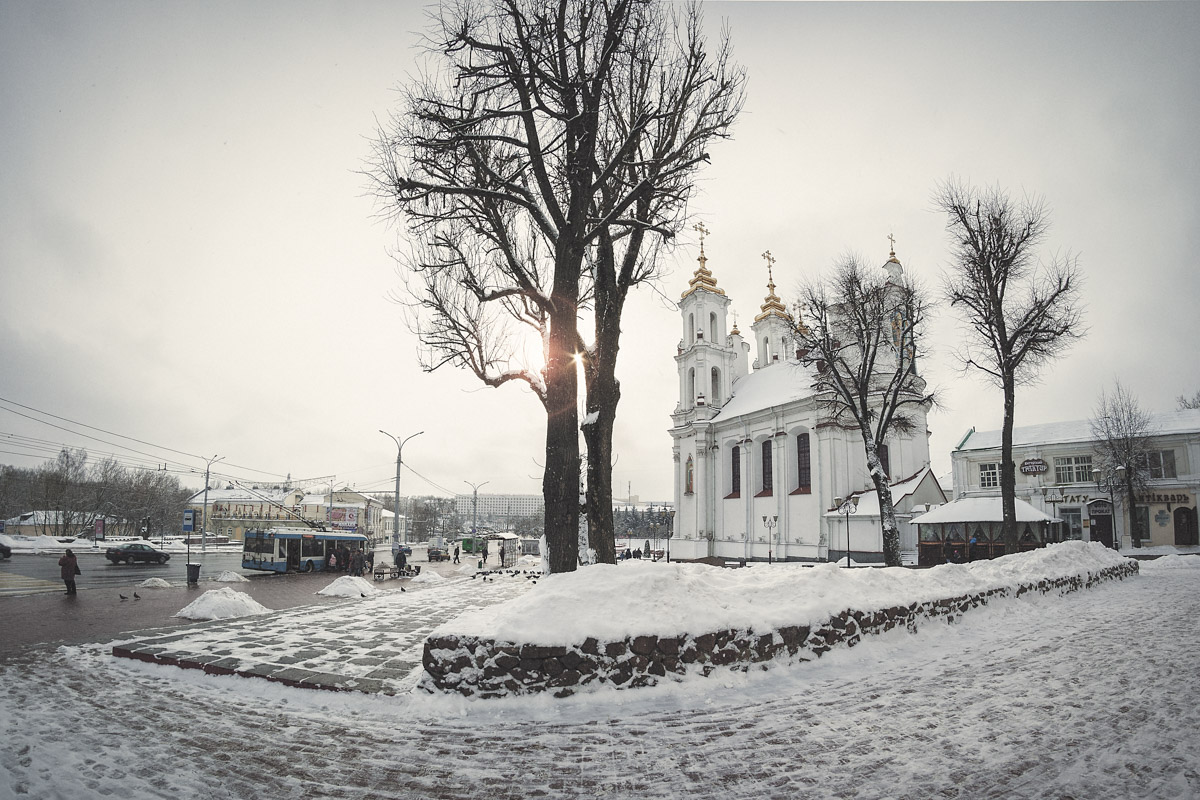 Фото могилев зима