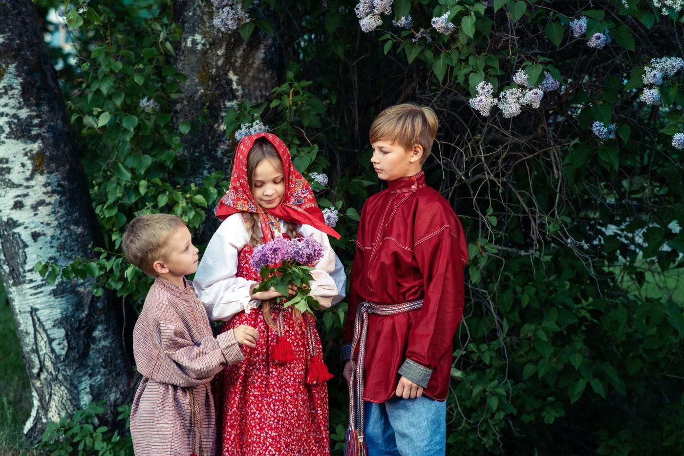 Крестьянские дети фото