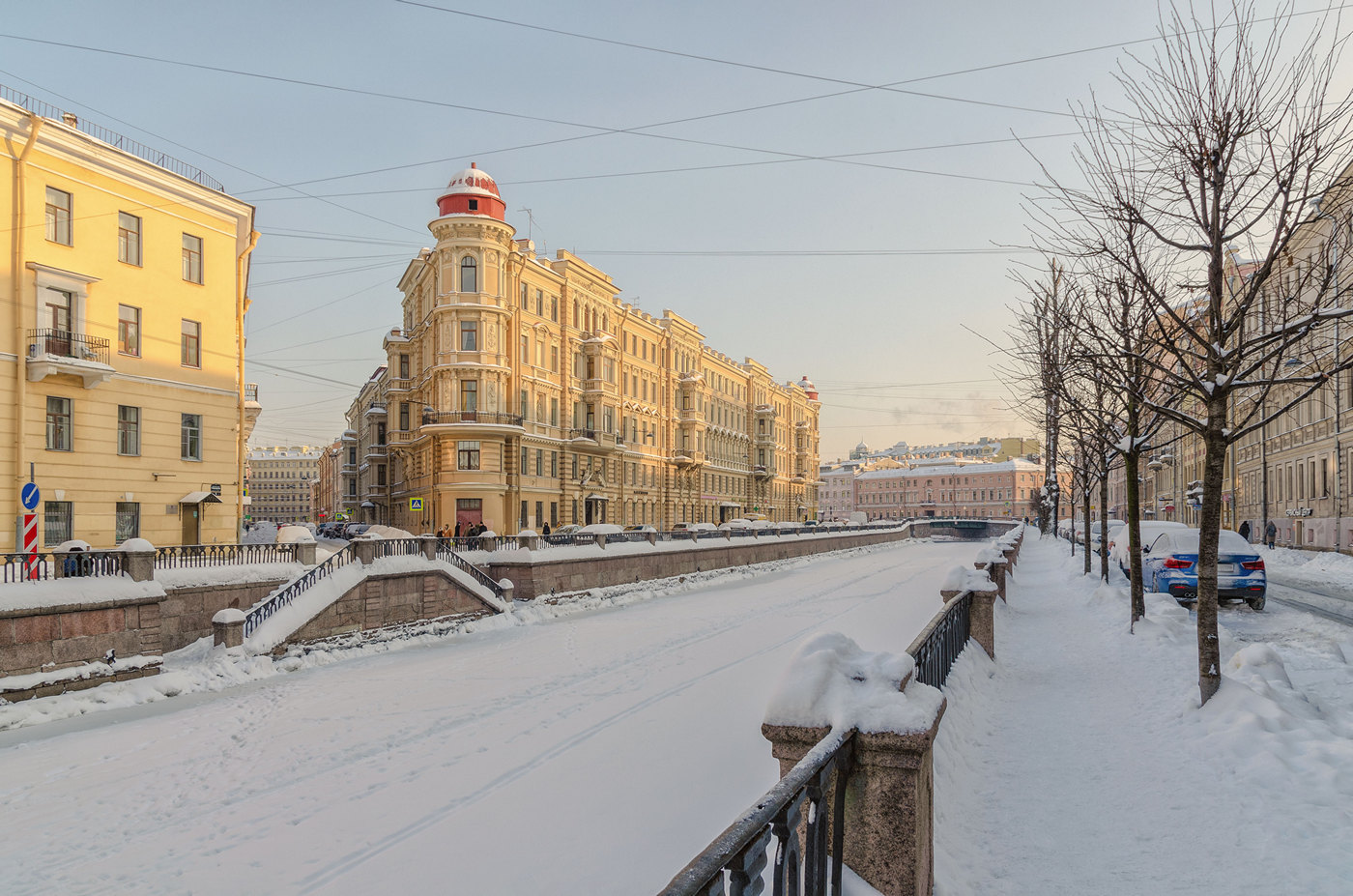 Канал Грибоедова Санкт-Петербург зима