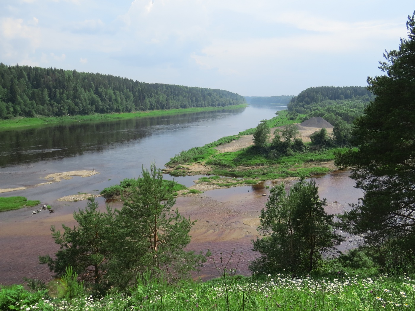 Река Уфтюга Нюксенский район