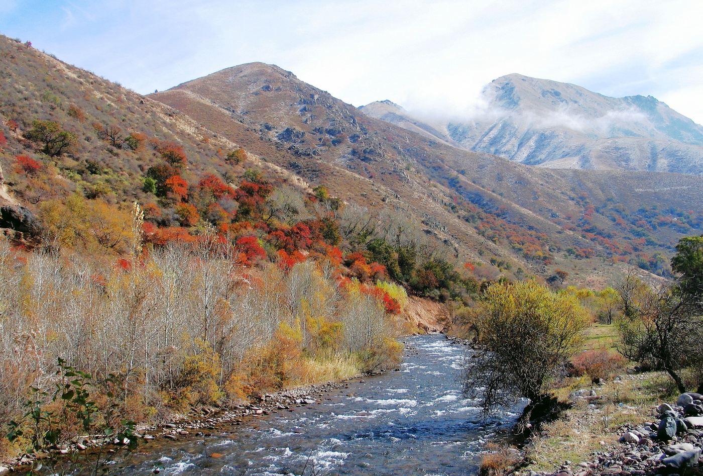 Осень в казахстане