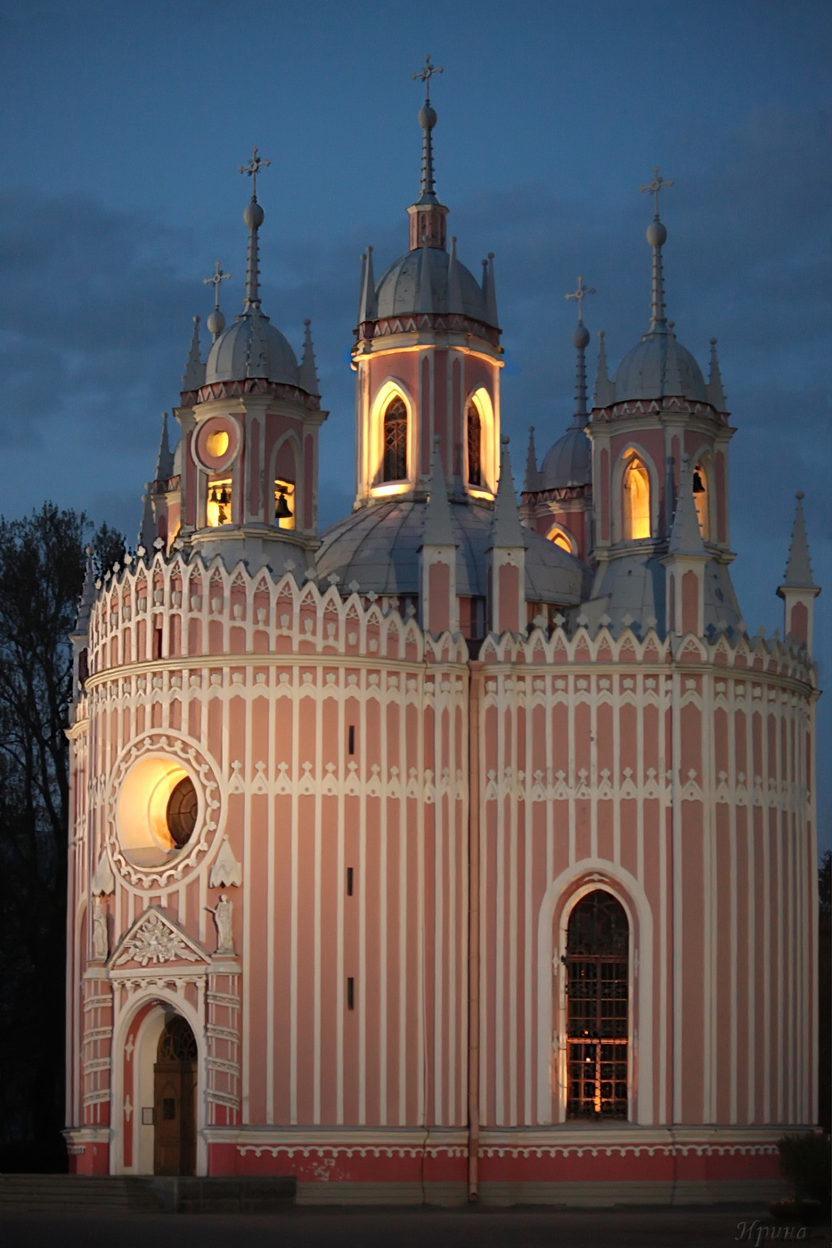 Чесменская Церковь в Санкт Петербурге внутри