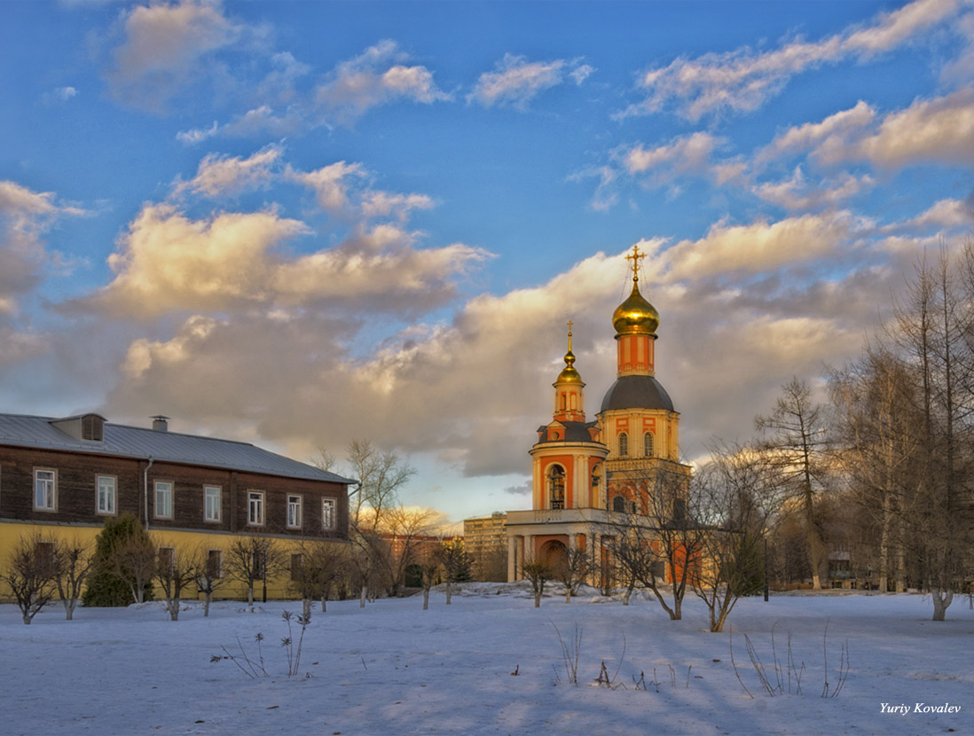 Деревянная Церковь возле метро Свиблово