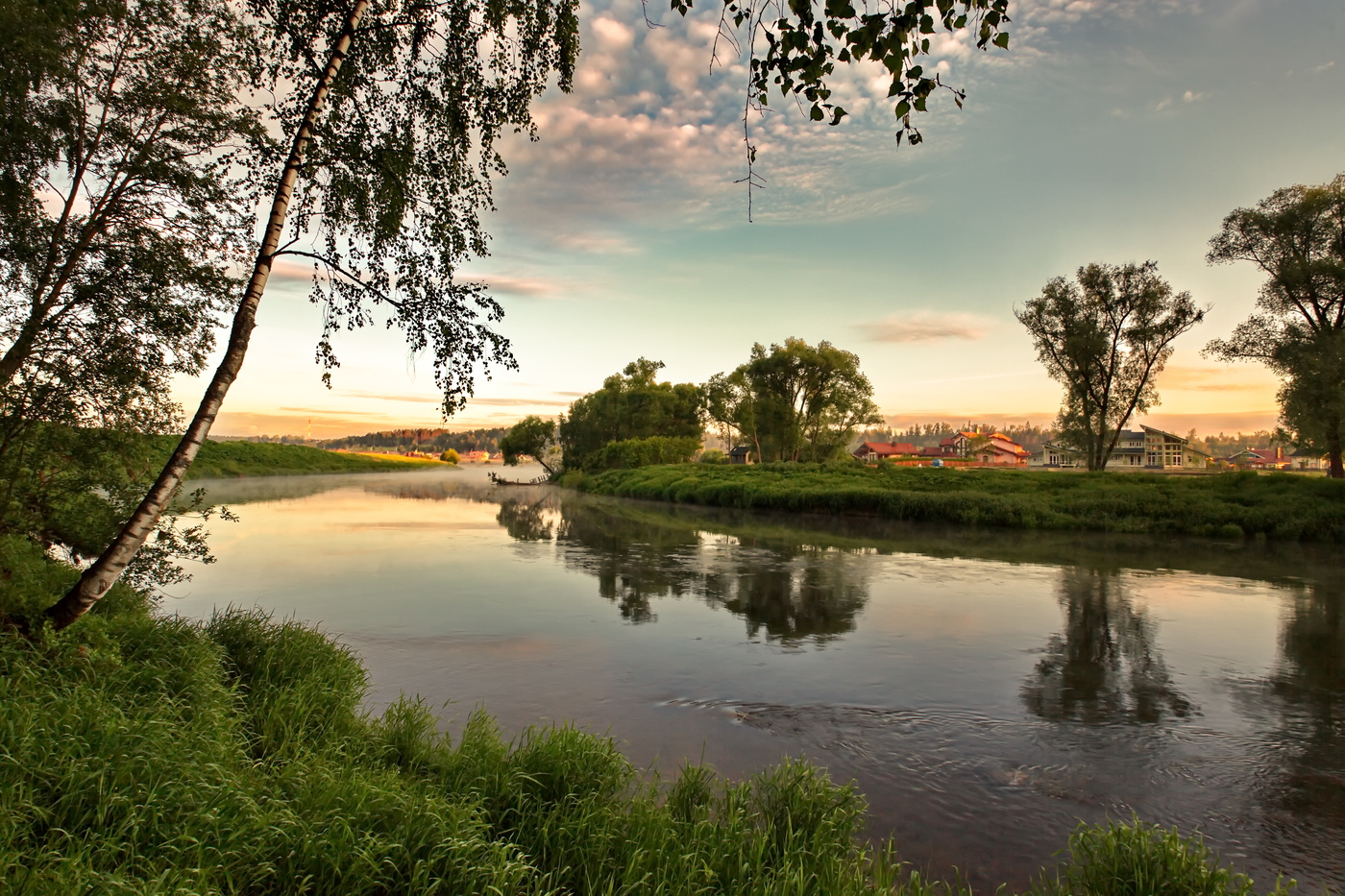 природа москва река