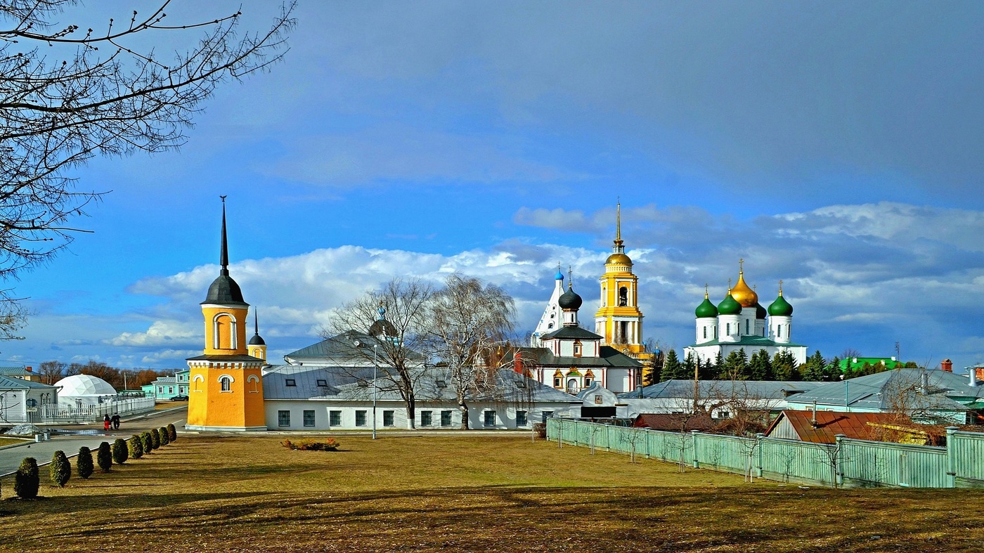 Фото кремля в коломне