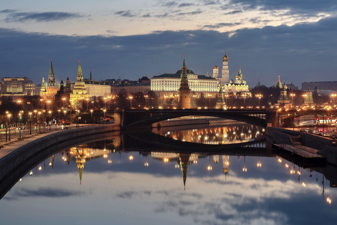 Кремль с Патриаршего моста