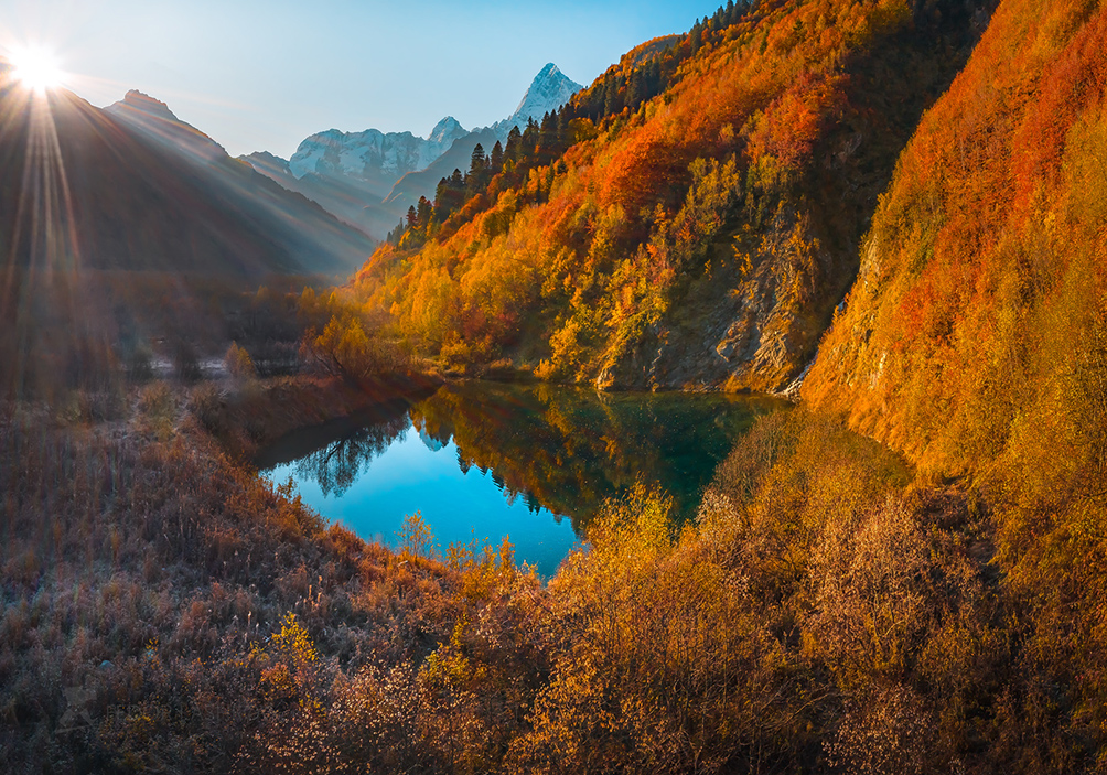 Туманлы Кель осенью