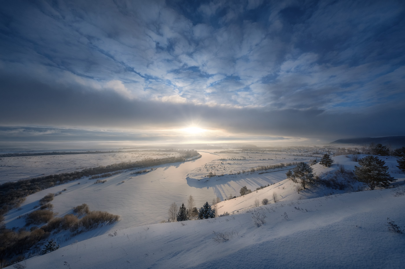 Пермь природа зимой