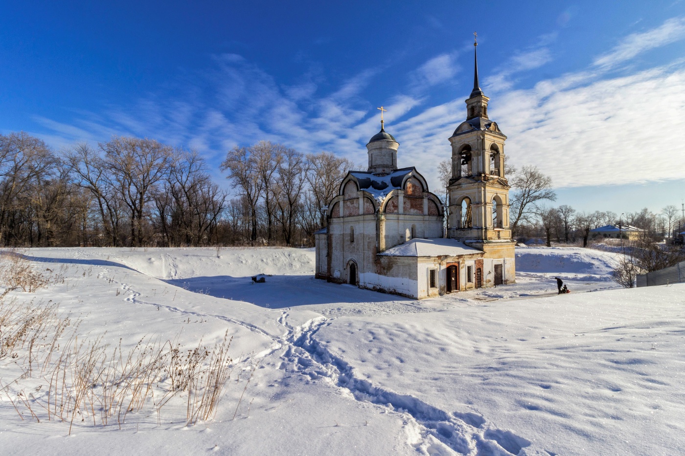 Тараканово Церковь зима