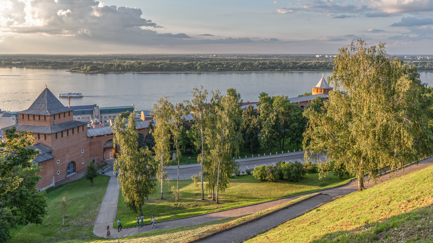 Вечер Нижний Новгород лето