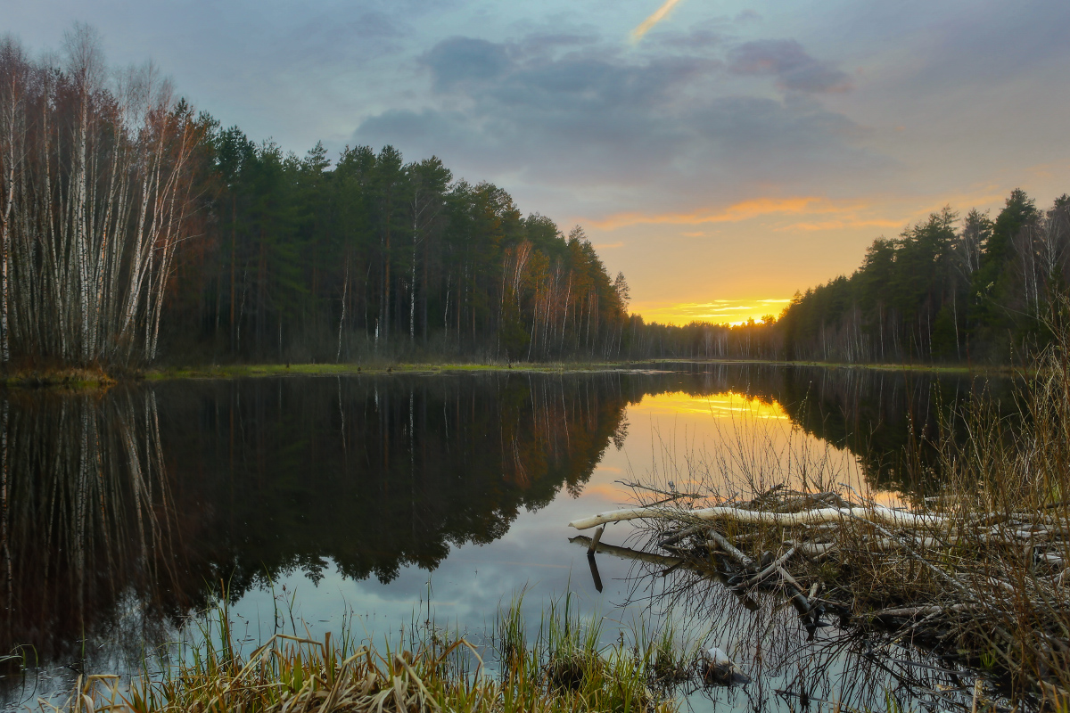 Фото апрельский вечер