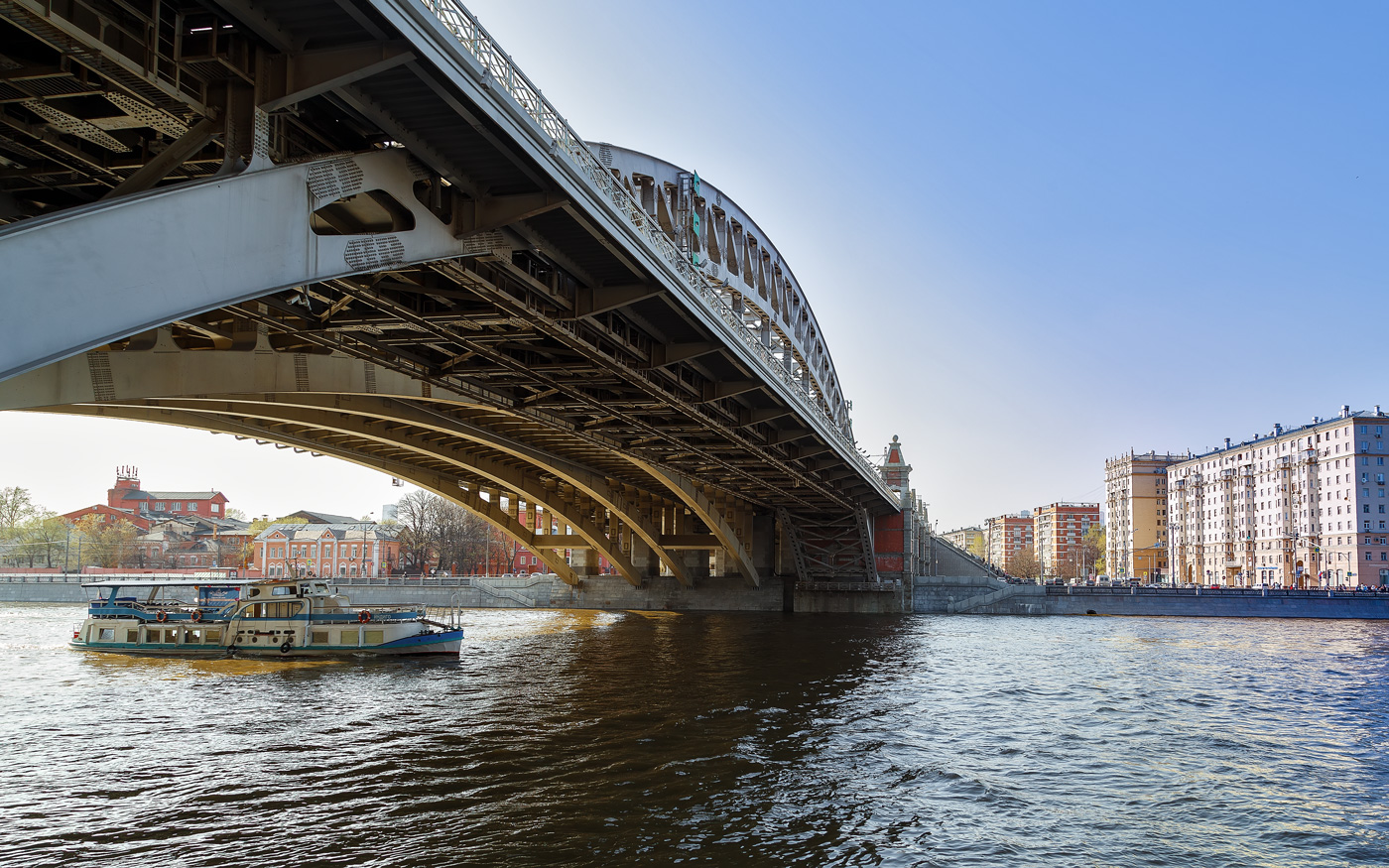 Москва река мосты фото