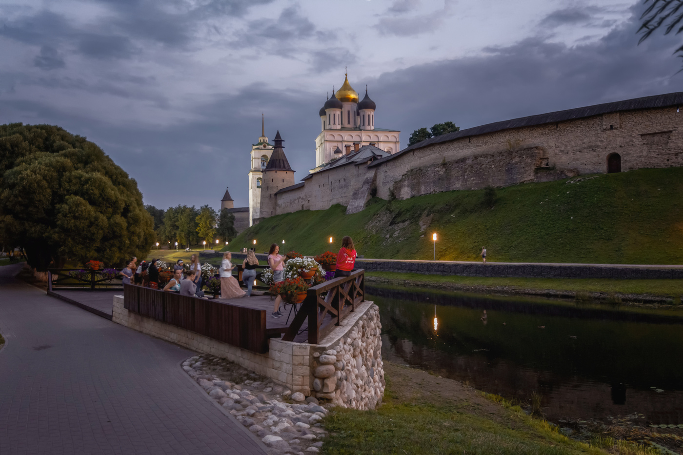 Красивые места в пскове для