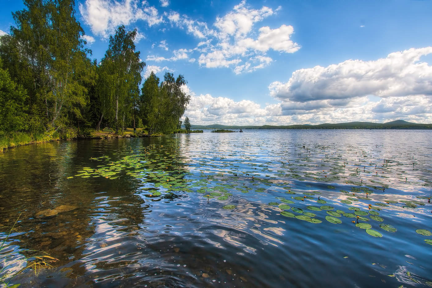 Озеро Таватуй Плавни