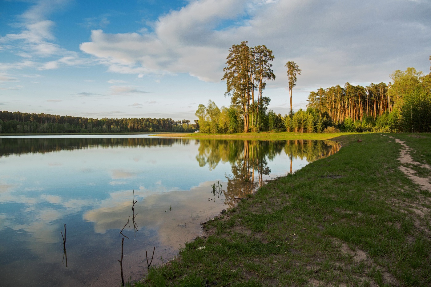 Озеро светлое Казань