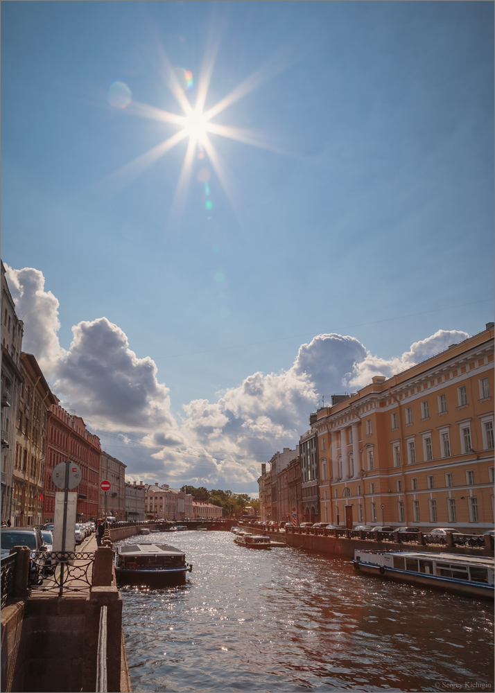 Санкт петербург в солнечный день