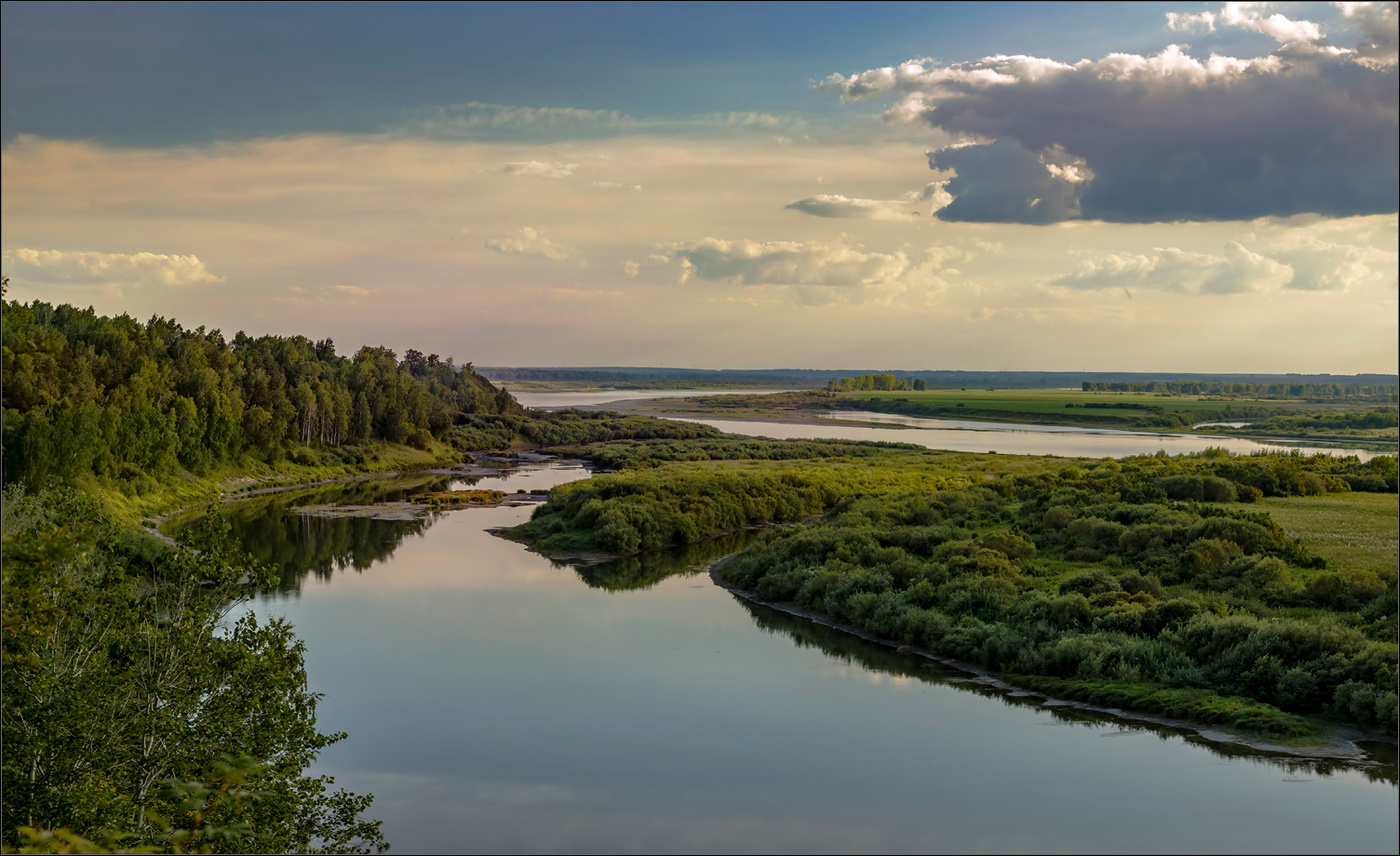Река Томь Кузбасс