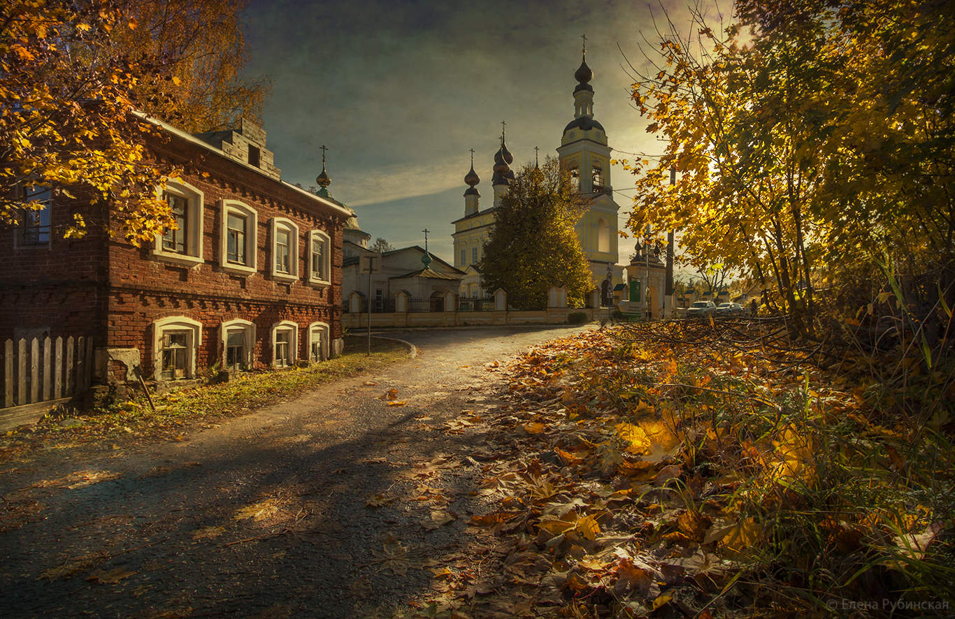 Осенний плёс Ивановская область