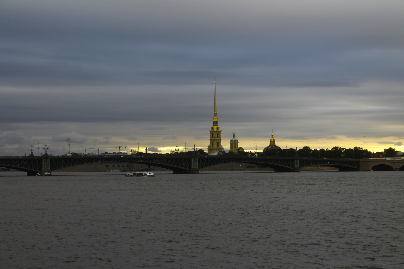 петропавловская крепость мост