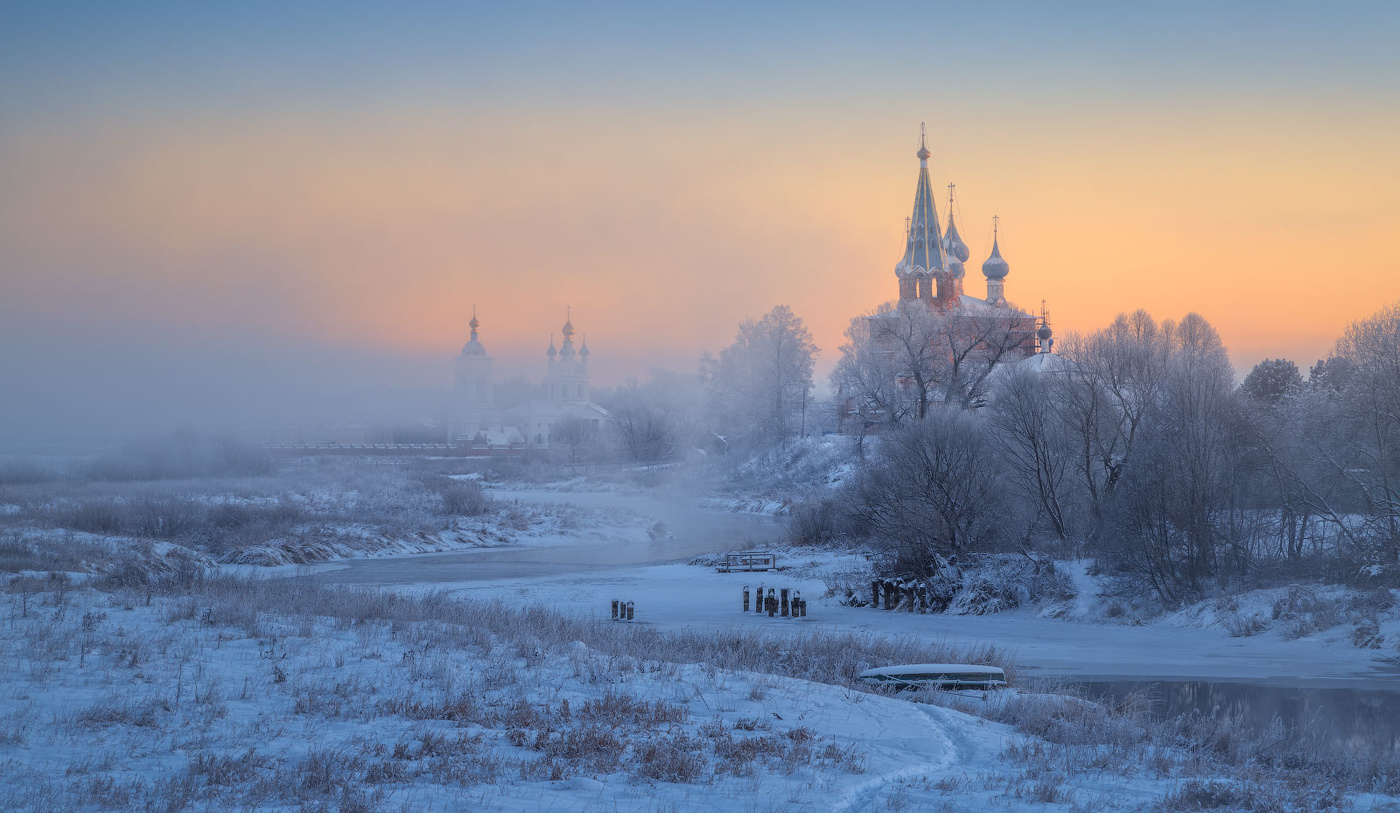 Дунилово Ивановская область зимой
