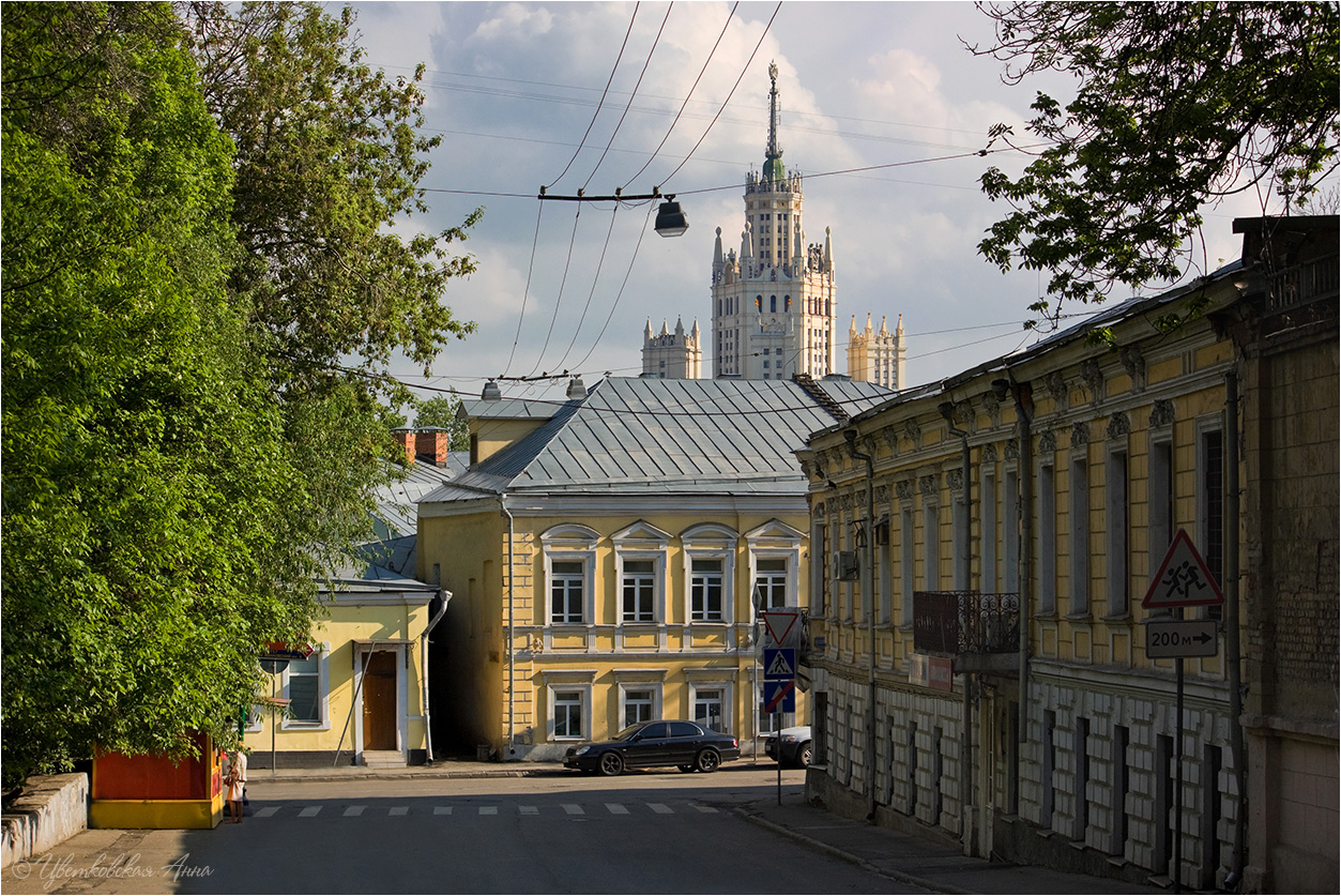 старые здания москвы