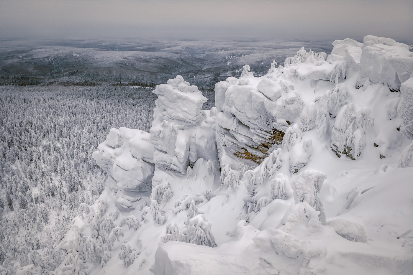 Ветлан Пермский край зимой