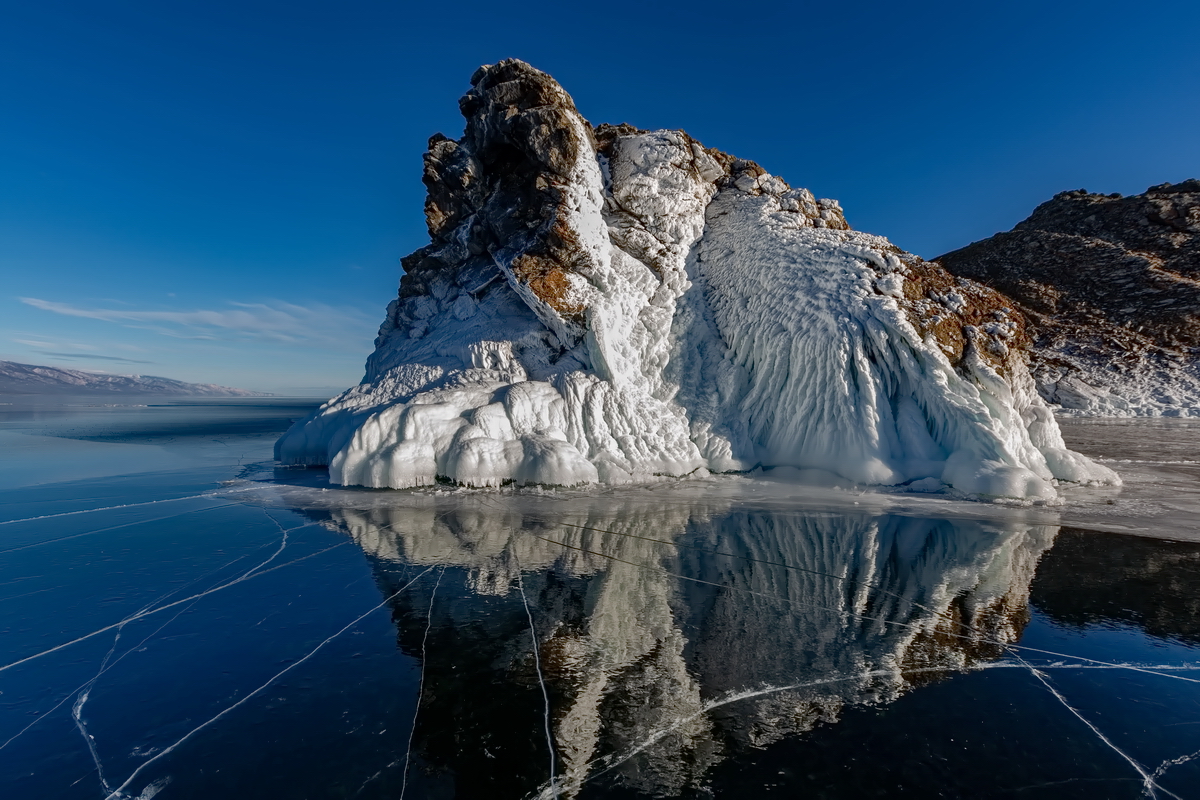 Лед Байкала 2021 Малое море