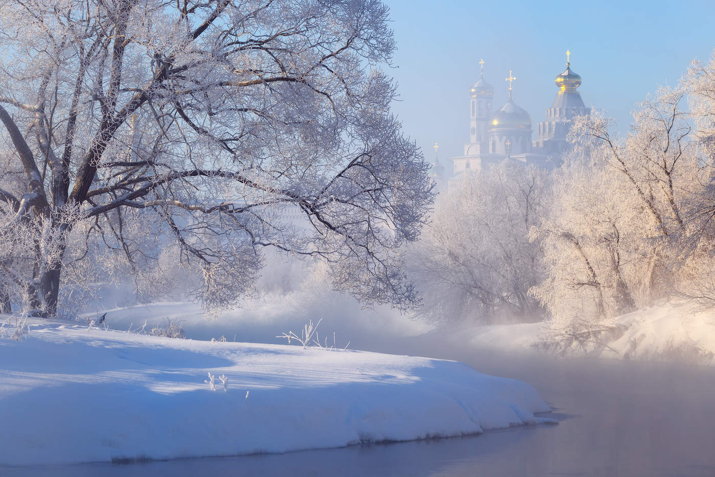 Зимние пейзажи России