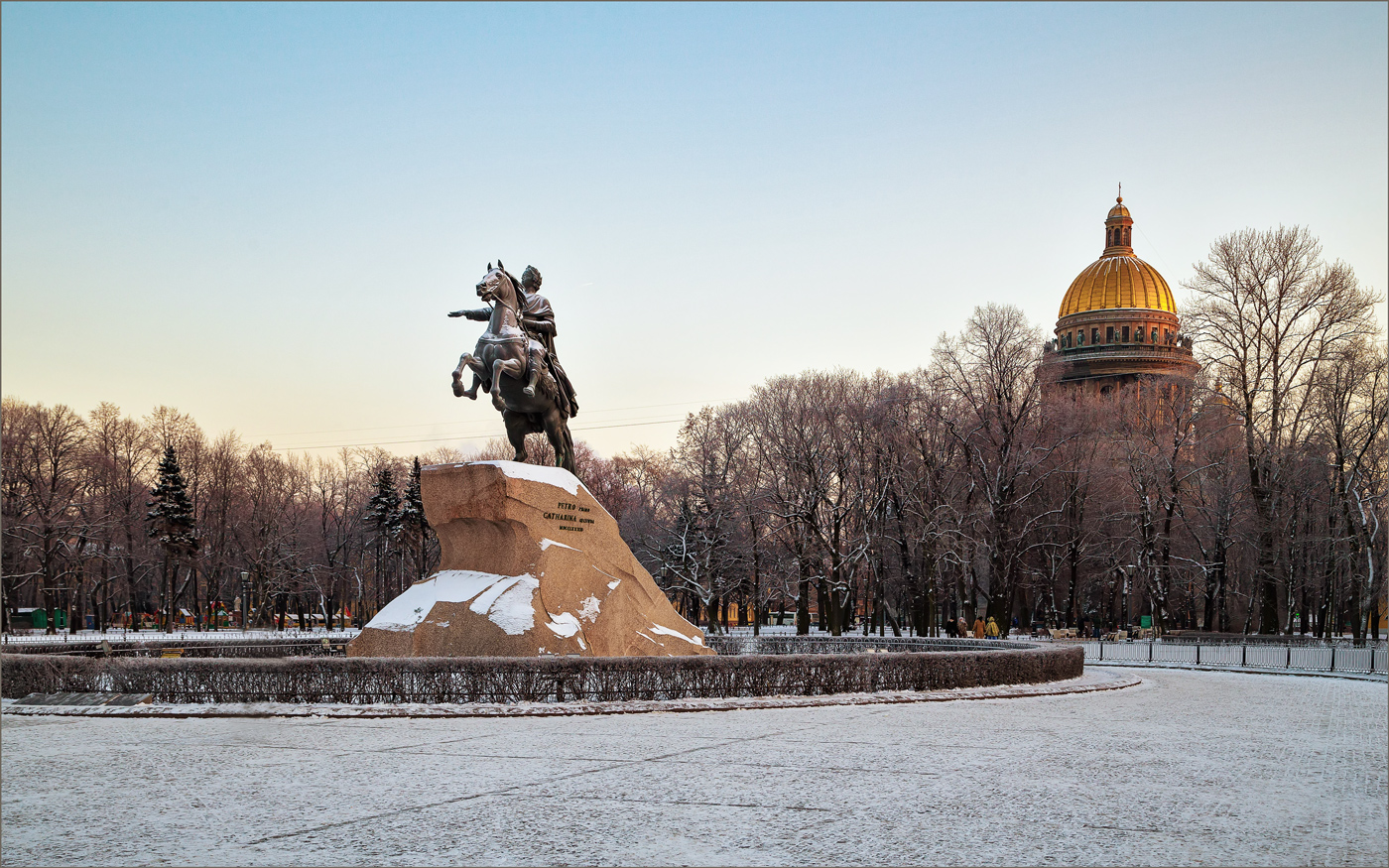 сенатская площадь медный всадник